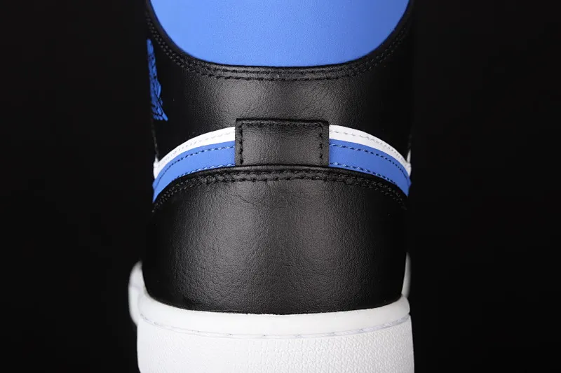 All categories Air Jordan Jordan series basketball shoes Air Jordan 1 Mid G version pure original Air Jordan 1 Mid AJ1 Joe 1 Royal Blue China basketball shoes 554724-140